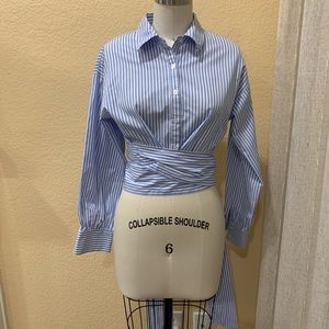 Crisp Cotton Shirt Sz S